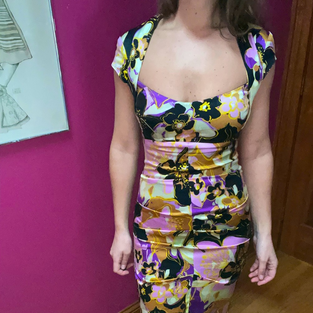Silk Cocktail dress - Picture 9 of 15